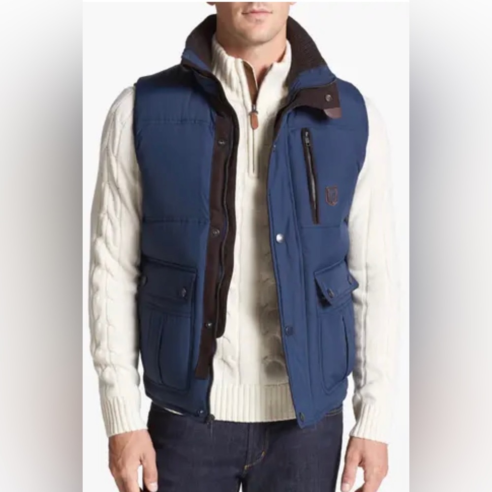 Men's Vince Camuto Relaxed Fit Vest, Size XXL- NAVY